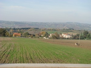 campo visto dal tufo stregato