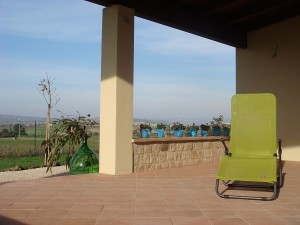 patio con tettoia grande